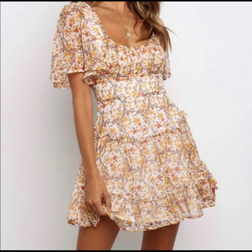 NWT Petal & Pup fall dress, size small